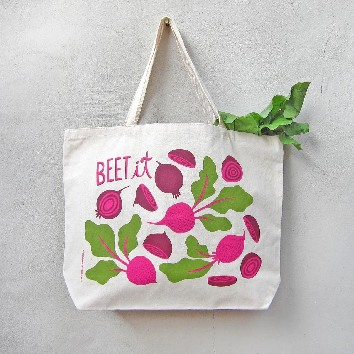 Beet it Tote Bag
