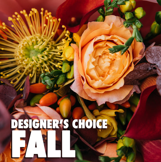 Designer's Choice Fall Vase Arrangement