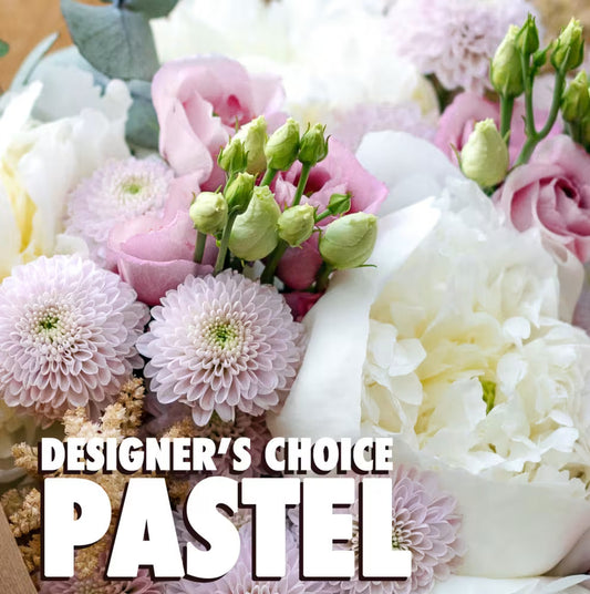 Designer's Choice Pastel Vase Arrangement