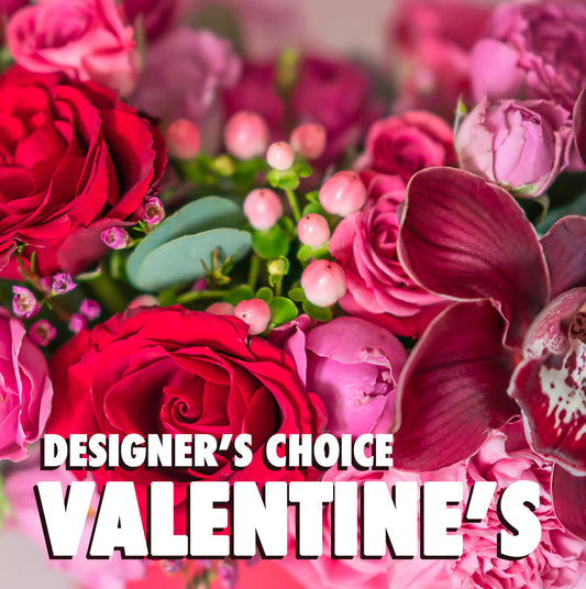 Designer's Choice Valentine's Day Vase Arrangement