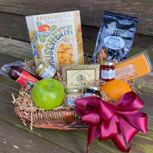 Gourmet Food Basket - Savory with Fruit